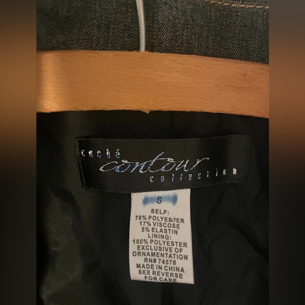 Cache Contour Collection Jacket Size Small - image 4